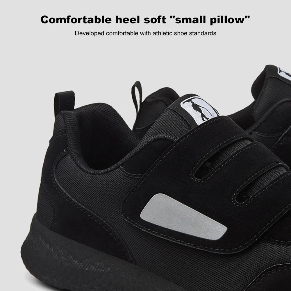 Men's & Women's Orthopedic Diabetic Sneakers – Wide Slip-On Hook & Loop Casual Shoes for Edema, Swollen Feet & Height Increasing Comfort