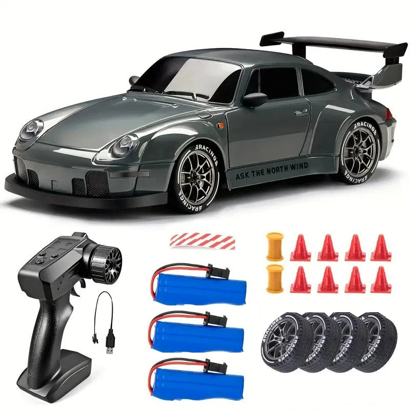 1:24 Scale 4WD RC Drift Car – High Speed Electric Racing Car for Kids & Adults