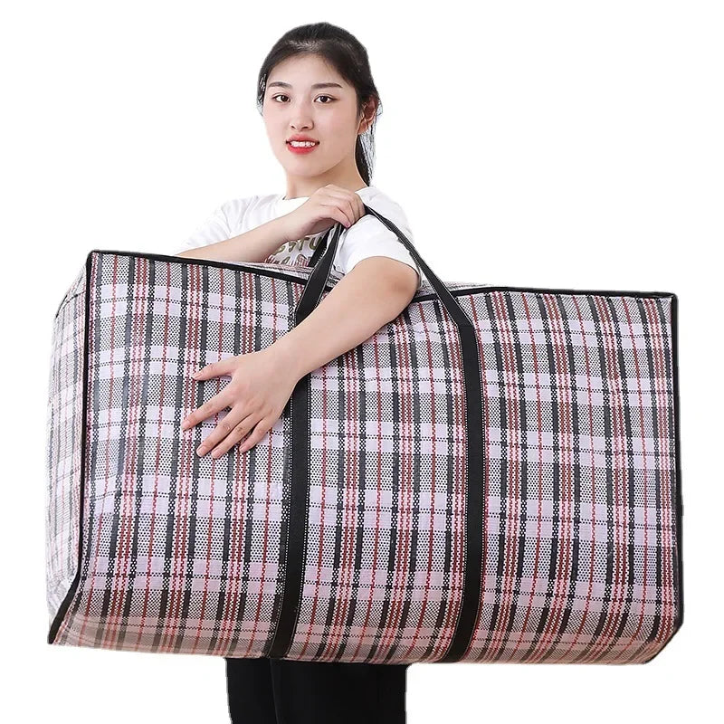 Large Capacity Quilt & Blanket Storage Bag – Dustproof Wardrobe Organizer for Clothes, Pillows & Moving
