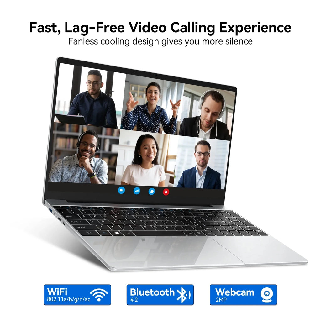 15.6" Intel Core i9-9900 Ultra Slim Laptop – Up to 32GB DDR4, 2TB SSD, Windows 11