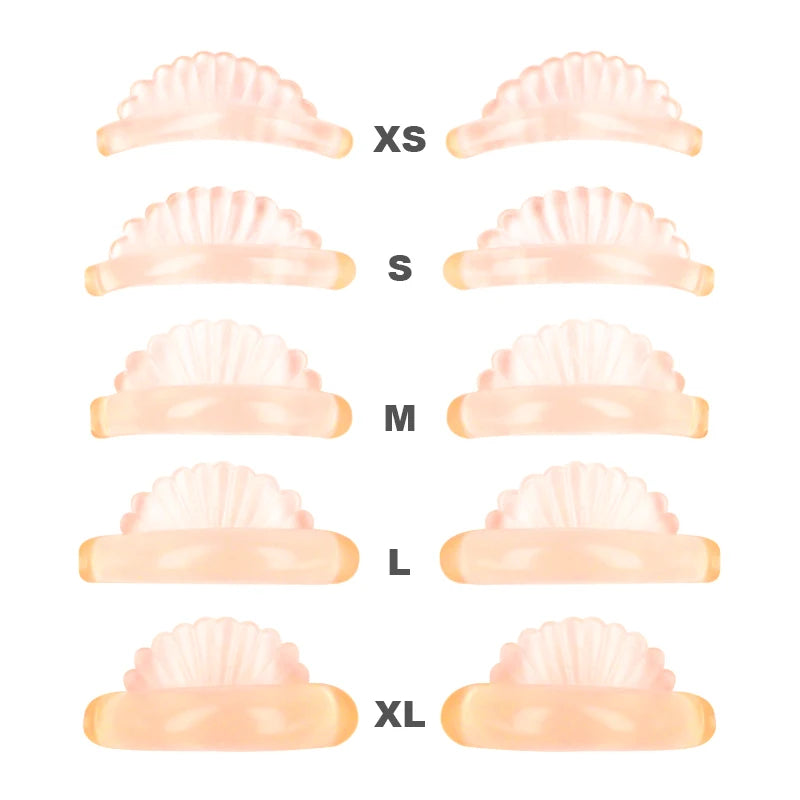 5-Pair Silicone Lash Lifting Perm Rods Set