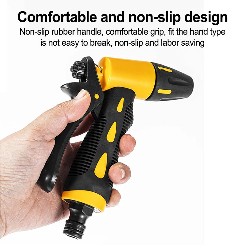 Telescopic Car Wash Gun with High-Pressure Nozzle – Extension Hose Set for Pressure Cleaner, 10m–20m Options
