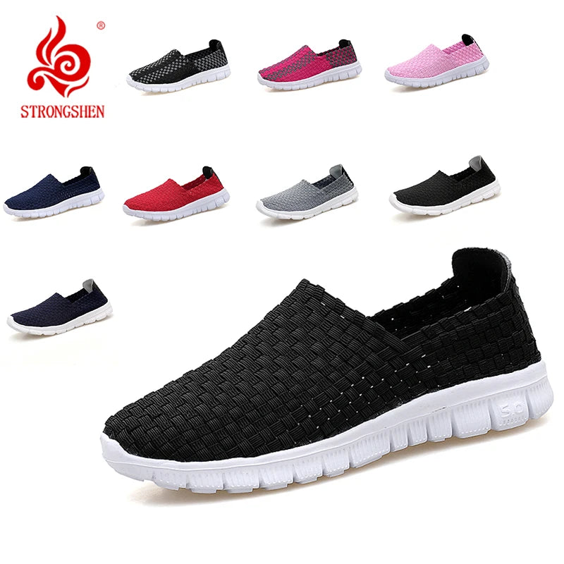 Unisex Handwoven Breathable Loafer Flats