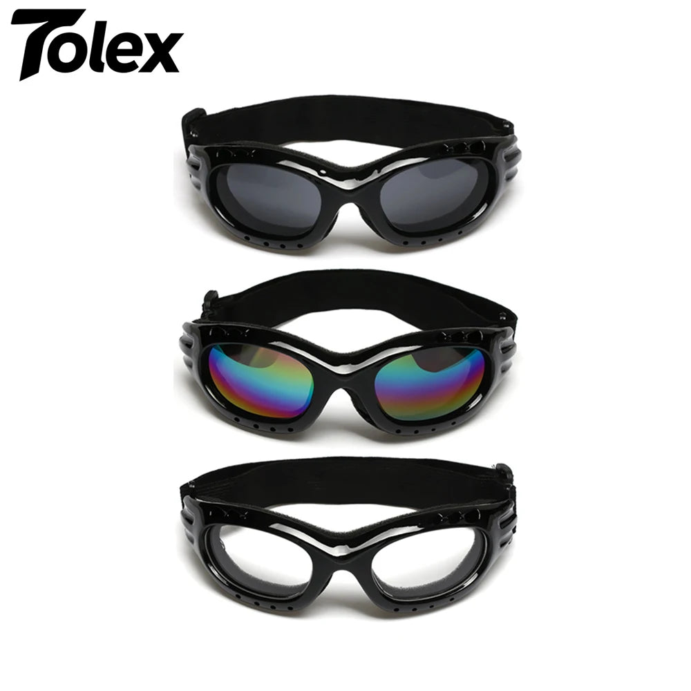 Tolex Unisex Ski Goggles & Sport Sunglasses | Windproof UV400 Outdoor Eyewear