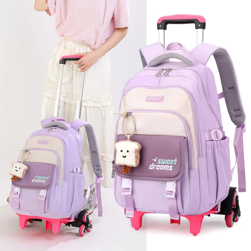 Trolley School Backpack – Two- & Six-Wheel Options