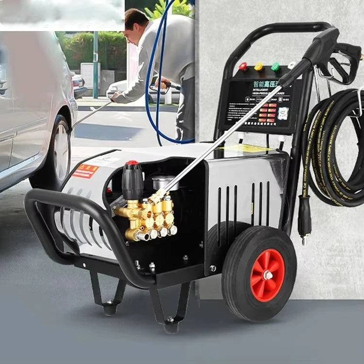3000W Heavy-Duty Commercial High-Pressure Washer – 220V, Pure Copper Pump, Auto Start/Stop