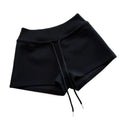 Women's Drawstring High Waist Shorts | Slim Fit Casual Summer Pajama Pants