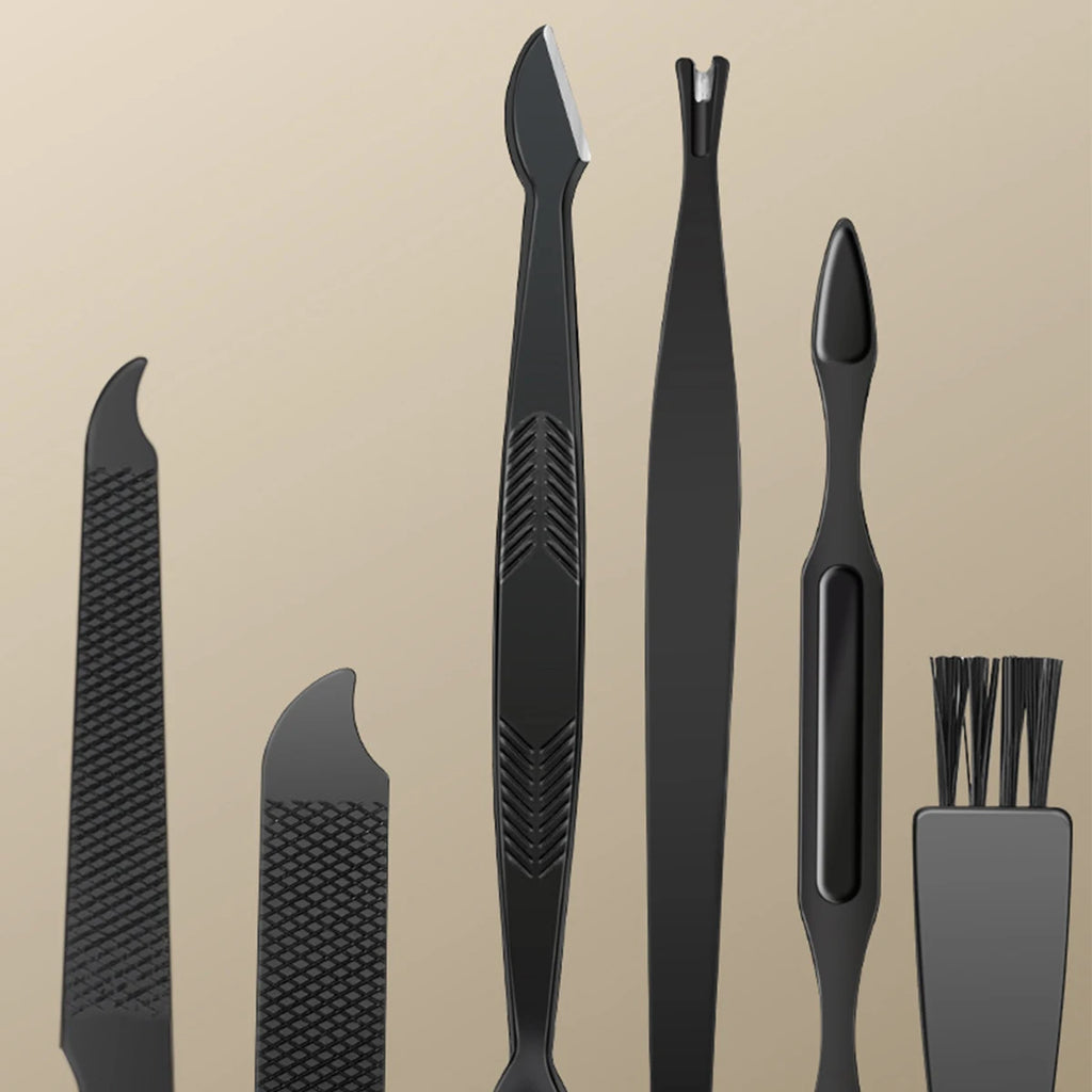 Stainless Steel Nail Clipper & Pedicure Set — Multi-Pack