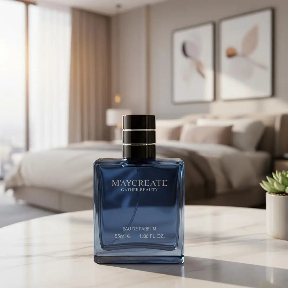 55ml Unisex Cologne Spray – Woody Floral Long-Lasting Fragrance