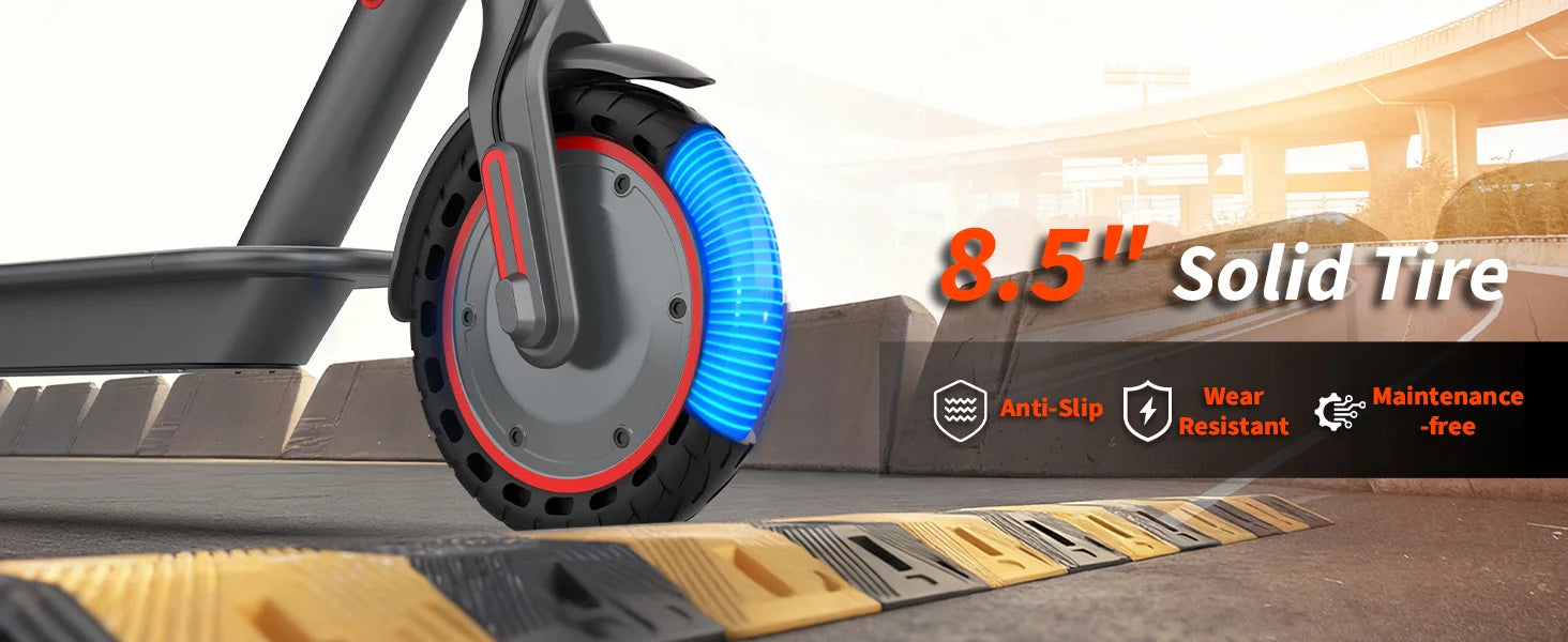 AOVOPRO ES80 Electric Scooter — 350W Motor, 19 MPH, 10.5Ah Battery, Smart App, Foldable