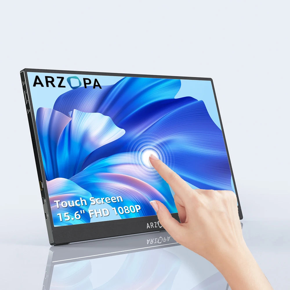 15.6-Inch Portable Touchscreen Monitor – 10-Point Full HD IPS