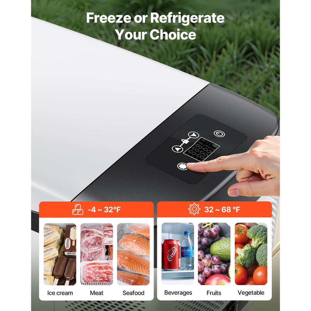 Keep It Cold on the Road — SucceBuy 15L Portable Car Fridge | 12V/24V Compressor Cooler with APP Control