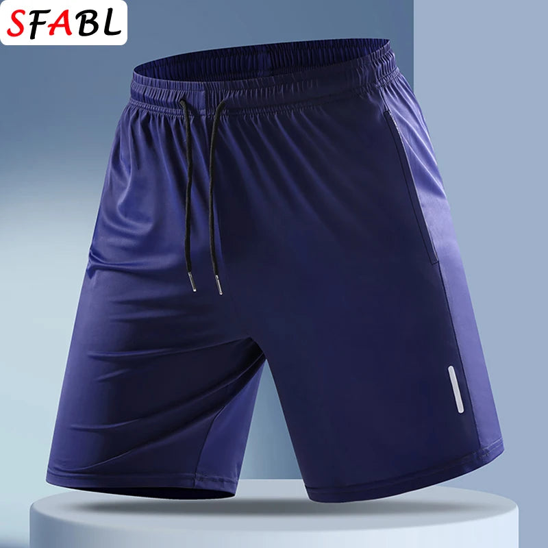 Men's Elastic Casual Running Shorts — Lightweight Everyday Athletic Shorts