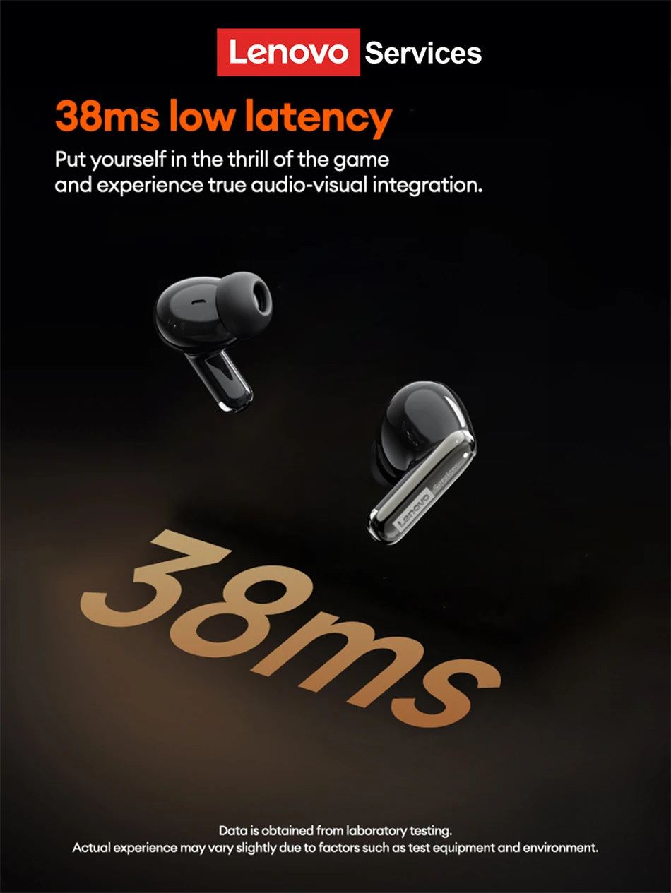Lenovo LE208 Wireless Bluetooth Earphones — ENC Noise Cancelling Gaming Headset