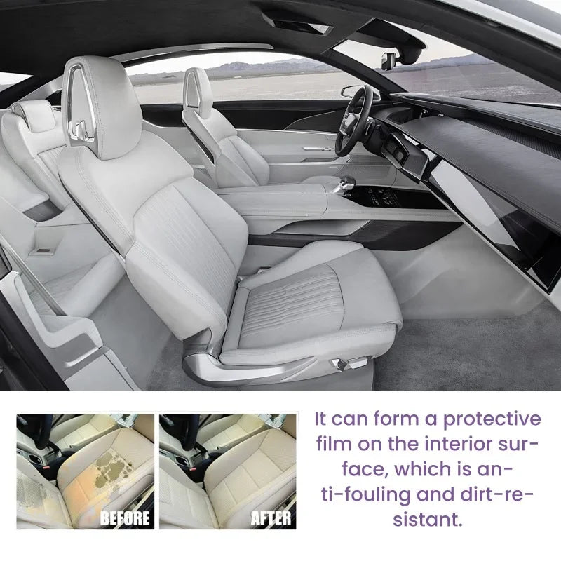 Multifunctional Car Interior Foam Cleaner Spray – Waterless Upholstery & Seat Degreaser, 100ml or 300ml
