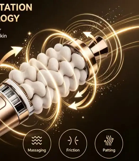 Facial & Neck Lifting Sculpting Massage Stick – Skin Tightening Beauty Massager Tool with Lithium Battery