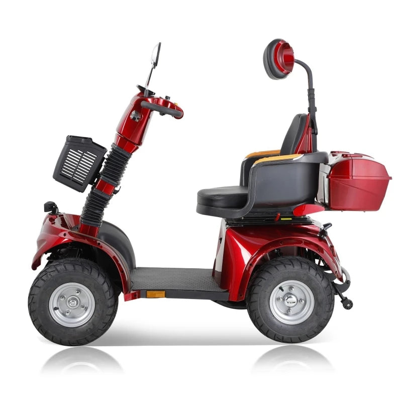 800W 4-Wheel Mobility Scooter – 35–45 km Range, 200 kg Capacity