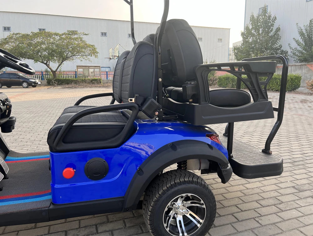 Supreme Luxury Electric Golf Cart — 4WD Off-Road 2/4/6 Seater, 48V–72V, 4–7.5kW