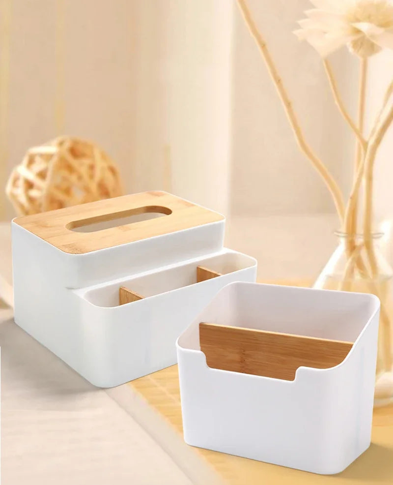 Two-Compartment Desktop Organizer