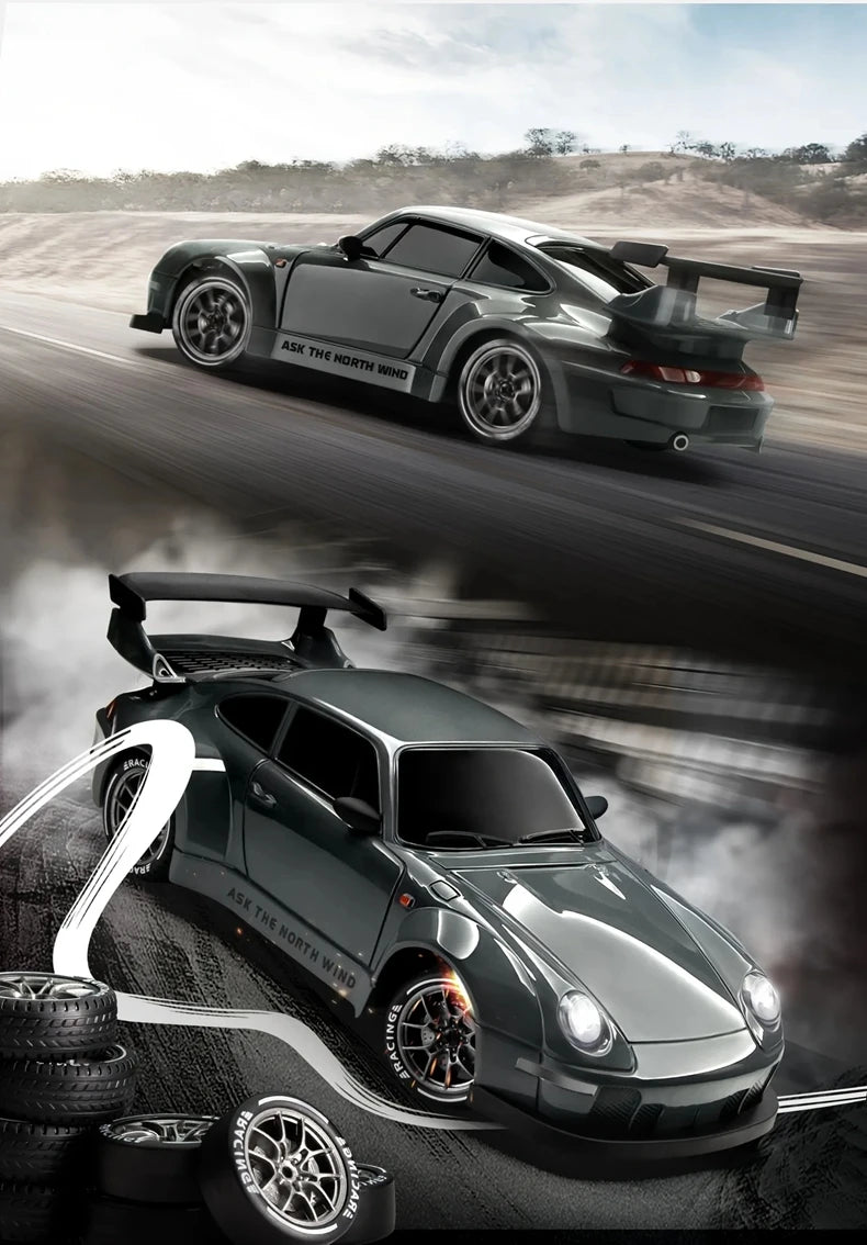 1:24 Scale 4WD RC Drift Car – High Speed Electric Racing Car for Kids & Adults