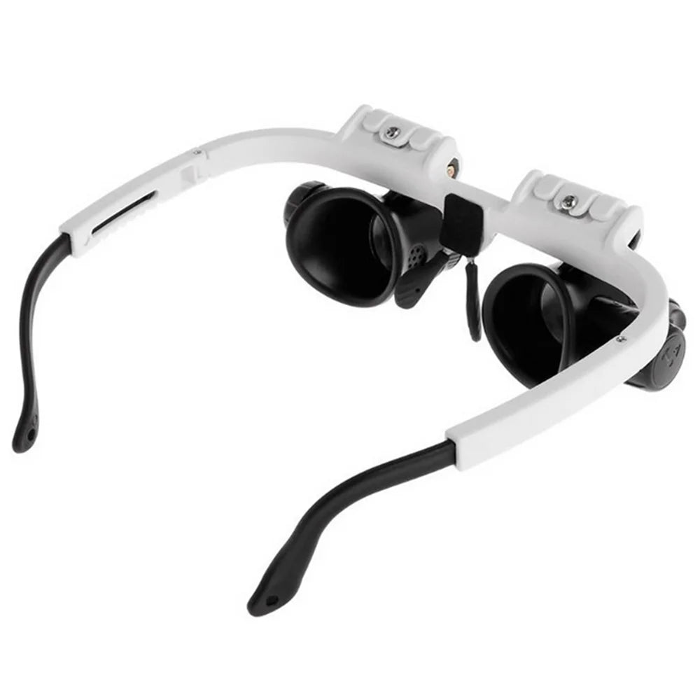 Adjustable Jewelry Loupe Magnifier — 8X 15X 23X with LED Light