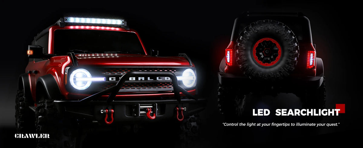 WLtoys 104020 1/10 Scale Professional 4WD RC Off-Road Crawler – 45 Min Runtime Upgrade