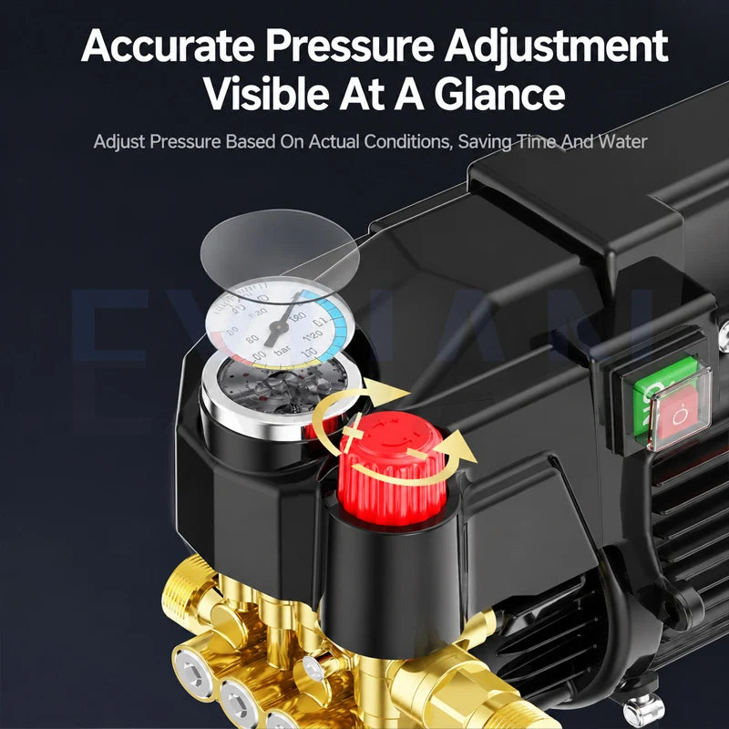 Electric Pressure Washer – EXUAN 220V Induction Motor