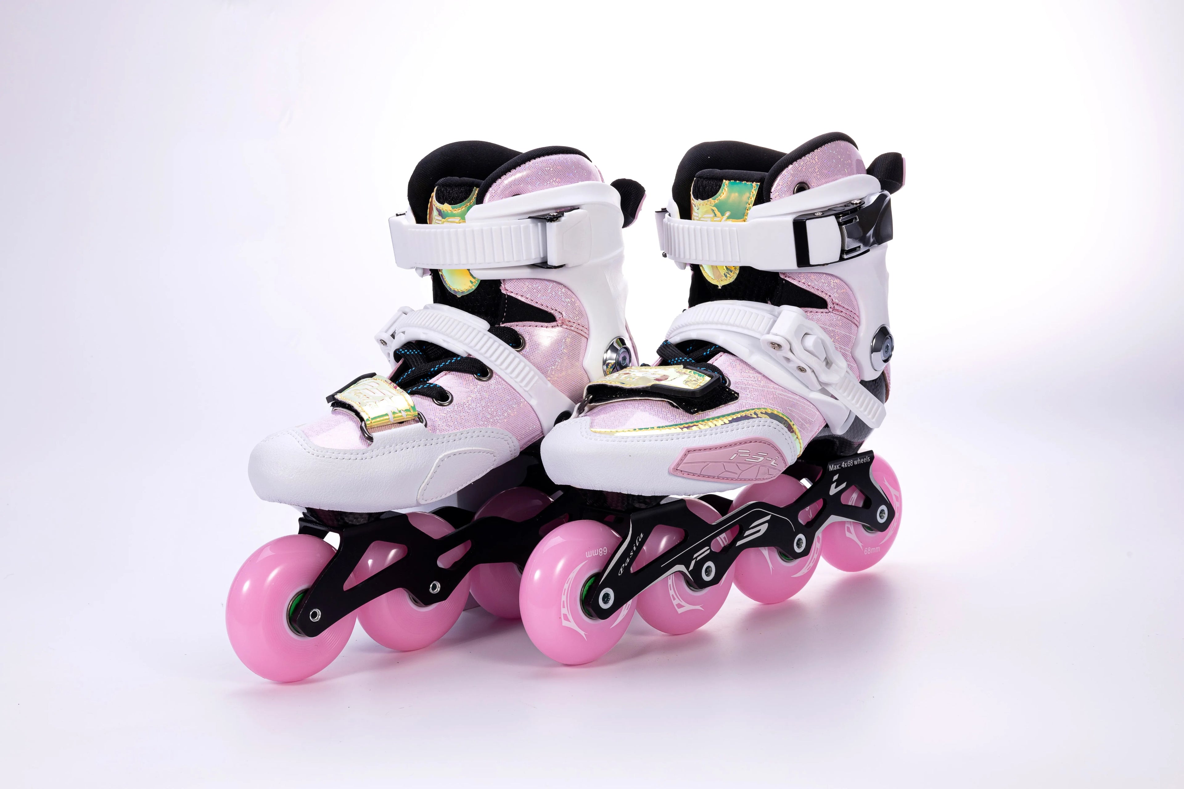 Pasica Carbon Fiber Inline Slalom Skates – Adjustable Children's Roller Skating Shoes for Sliding & Slalom