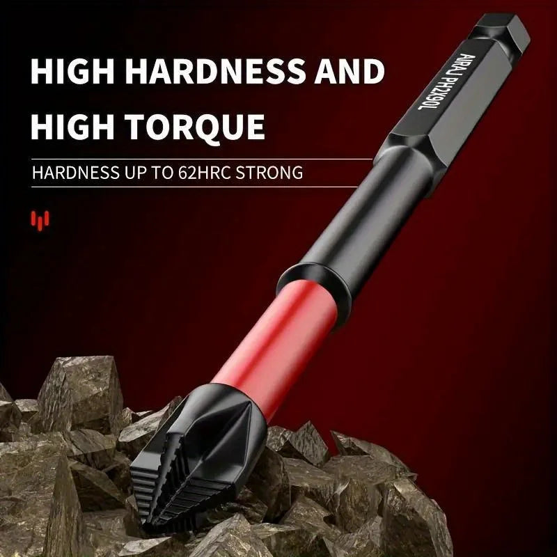 Never Lose a Bit. — Magnetic Non-Slip S2 Steel Drill Bit Set | 3, 6 & 12 Pieces, Crosshead & Impact Bits, Electric & Hand Drivers