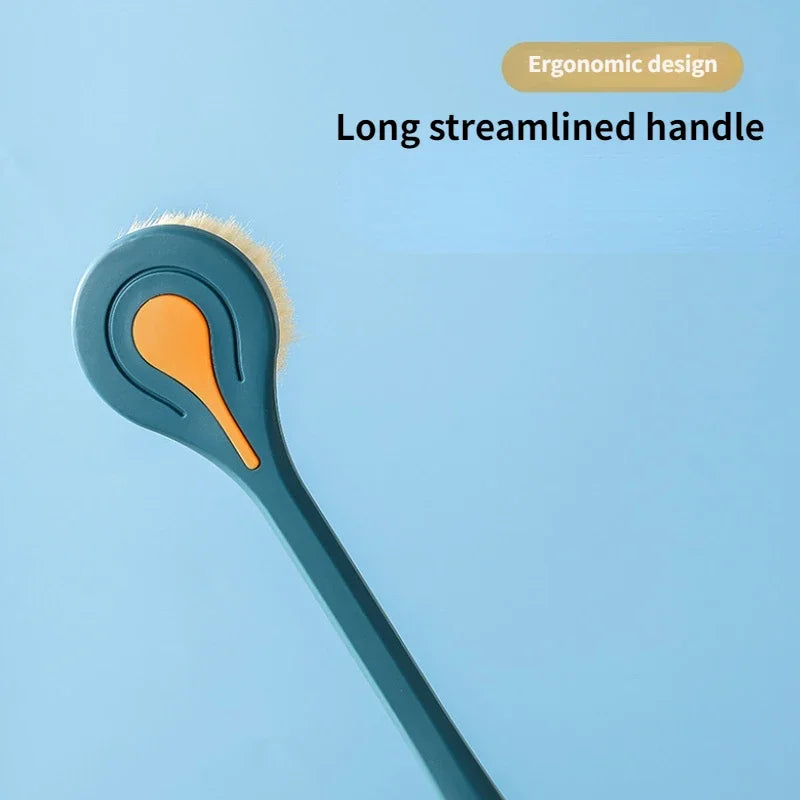 Extra Long Bath Brush with Soft Bristles – Back Scrubber Shower Massage Body Brush