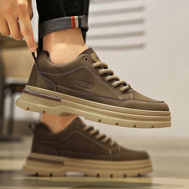Men's Luxury Fashion Loafers 2025 – Breathable Casual Race & Running Sneakers