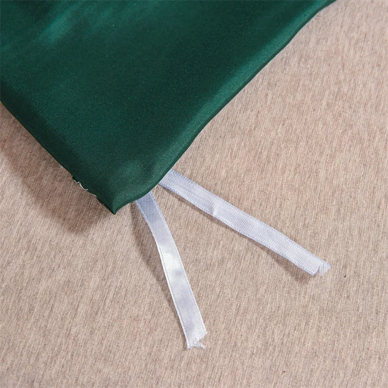 Satin Solid Color Duvet Cover Set – Silky Soft 3-Piece Bedding, 8 Colors & 11 Sizes