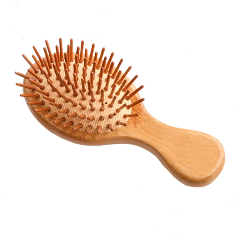 Cartoon Cat Wooden Scalp Massage Comb — Gua Sha Hair & Scalp Stimulator