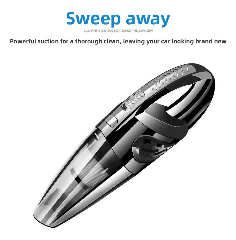 Cordless Handheld Vacuum Cleaner – Cyclonic Suction, Rechargeable, for Pet Hair & Home