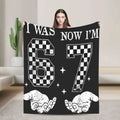 Brainrot Meme Flannel Blanket – Warm Novelty Throw for Bedroom, Sofa & Bed, Multiple Sizes