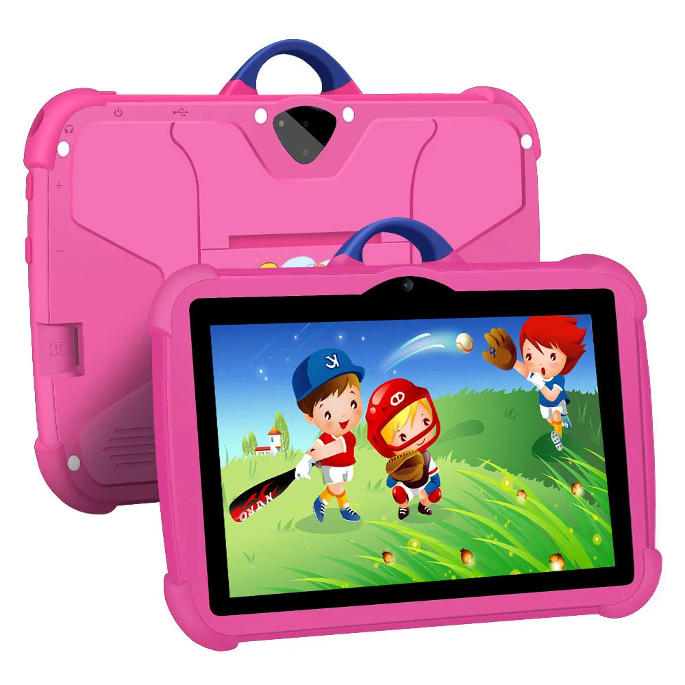 BDF 7" Kids Study Tablet – 4GB RAM, 64GB, Android 13, 5G Wi-Fi, Dual Camera
