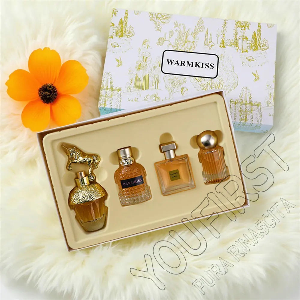 Women's 4-Piece Floral Fruity Perfume Gift Set 135ml