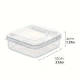 Cheese & Butter Storage Box with Flip-Top Lid