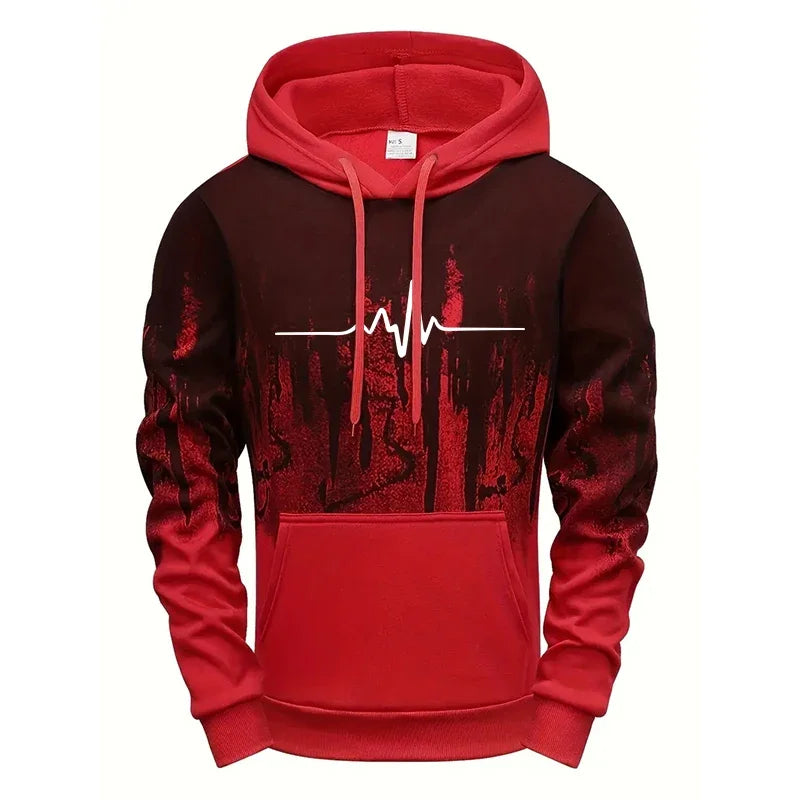 Men's High-Quality Hoodie & Sweatpants Set – Versatile Casual Comfort Daily Jogging Tracksuit