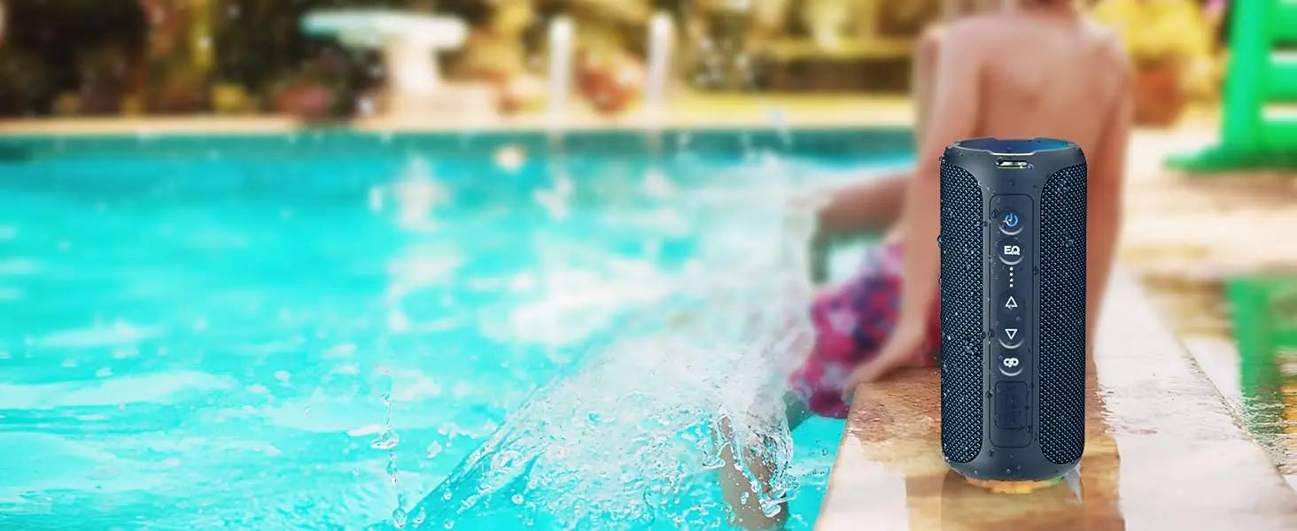 Ortizan 40W Portable Bluetooth Speaker — IP7 Waterproof, 30Hr Battery