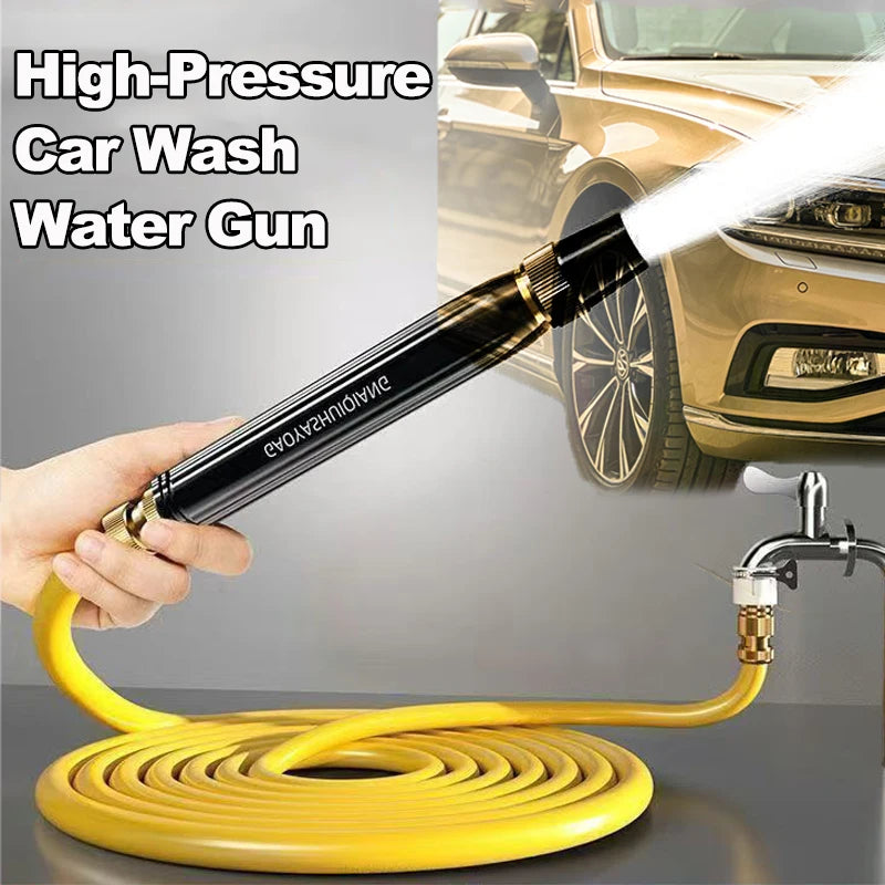 High-Pressure Car Wash Water Gun – Adjustable Alloy Nozzle, Powerful Sprayer for Car Washing & Home Cleaning