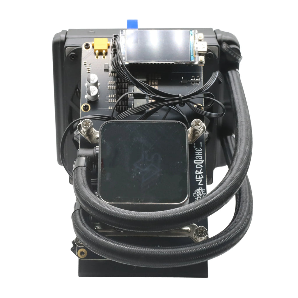 NerdQaxe++ Rev6.1 Hydro Bitcoin Miner – 6TH/s, 100W, SHA-256 Open-Source ASIC
