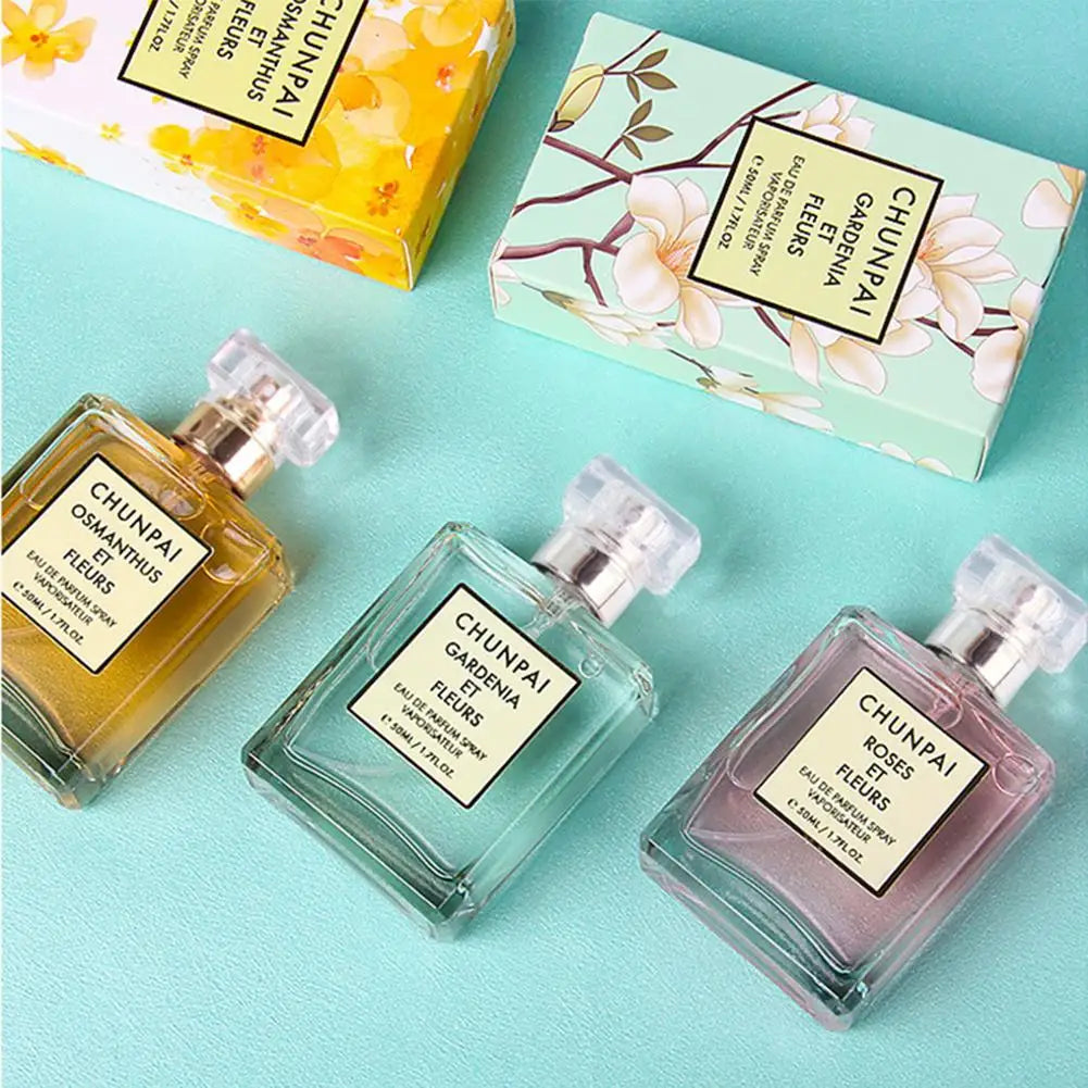 Women's Floral Perfume – Osmanthus, Rose & Gardenia Long-Lasting Feminine Fragrance
