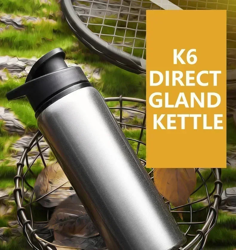 Stainless Steel Bicycle Water Bottle – Portable Outdoor Sports & Travel Kettle, BPA-Free, 700ml