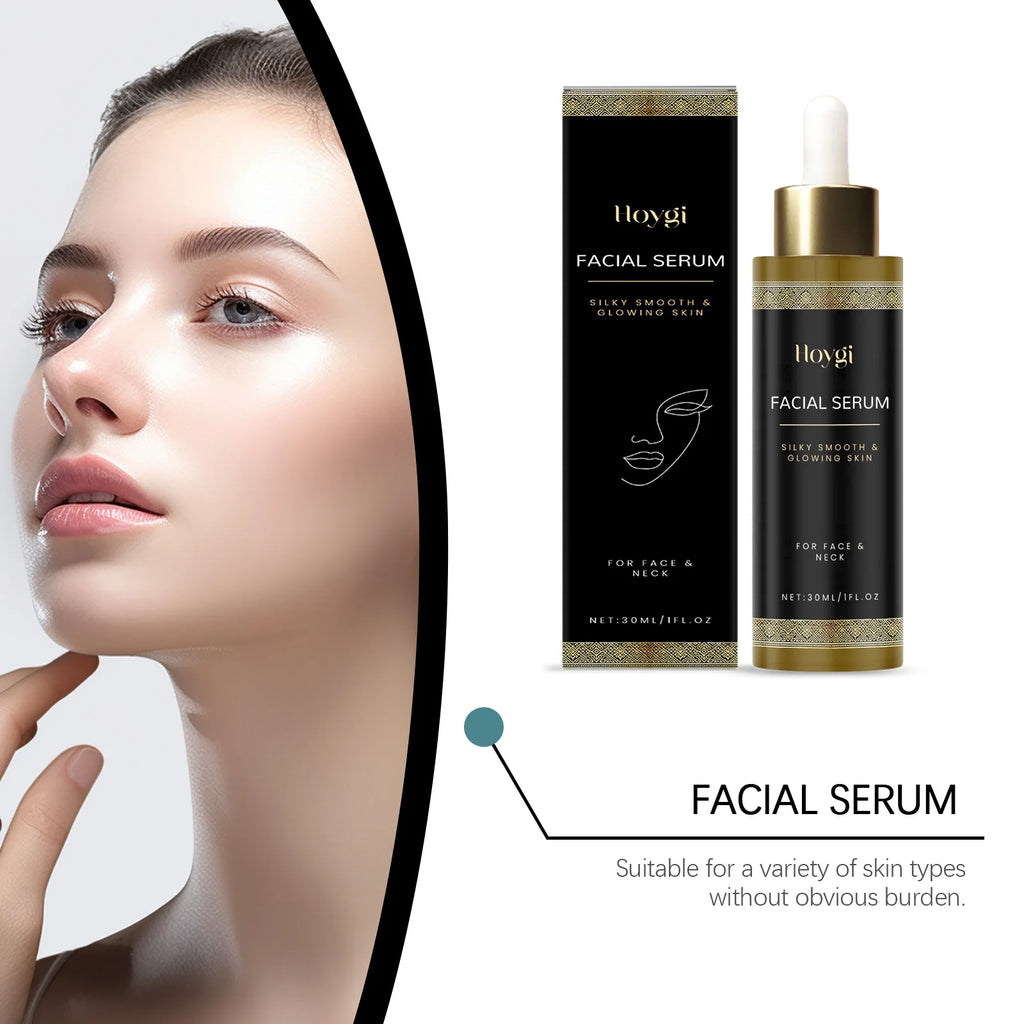 Frankincense & Vitamin E Radiance Boosting Face Serum – Lightweight Hydrating Facial Essence 30ml