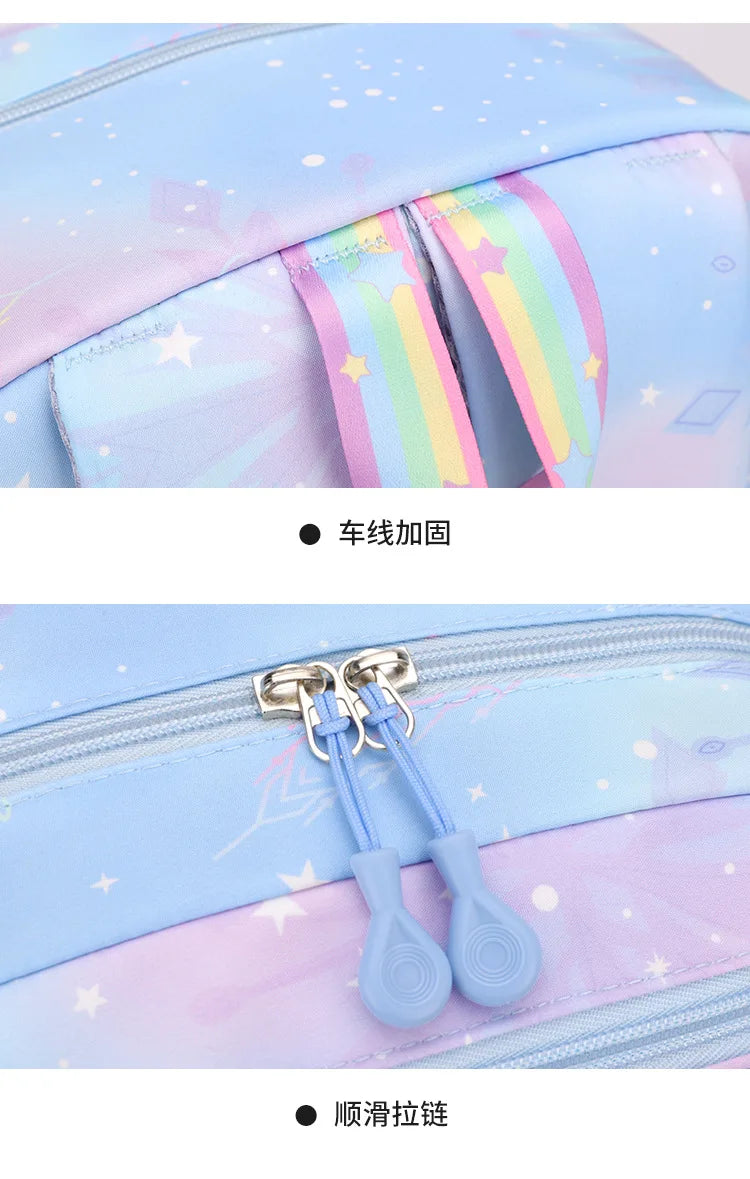Custom Print Nylon Backpack – Laptop School & Travel Bag for Women