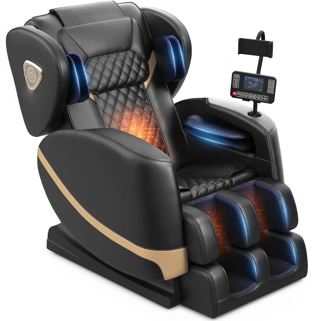 Zero Gravity Massage Chair with Heat & 14 Shiatsu Rollers
