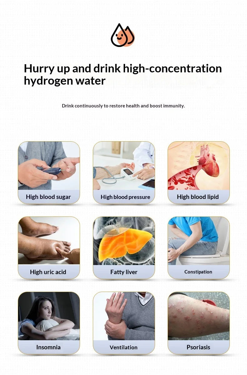 Hydrogen Water Bottle 1.5L — Portable Hydrogen-Rich Water Generator for Gym & Outdoor Fitness