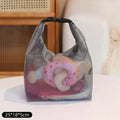 Clear Transparent Cosmetics Bag – Waterproof Travel Toiletry Pouch & Makeup Wash Bag for Women