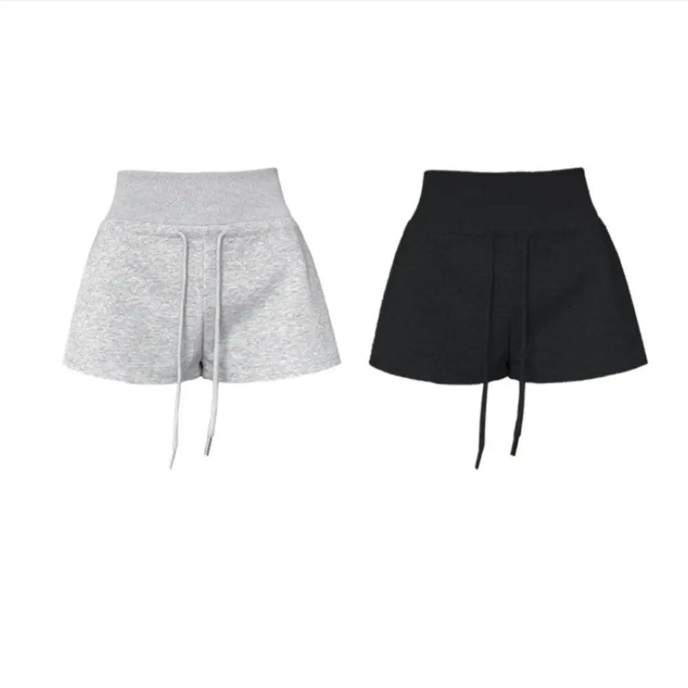 Women's Drawstring High Waist Shorts | Slim Fit Casual Summer Pajama Pants